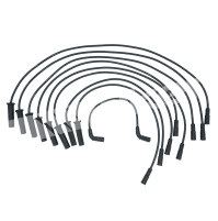 Ignition Wire Set, For GM 5.0L 5.7L Vortec, w/Flat Dist.Cap Straight Boots,  with 8mm mag- Replace 84-863656A1 - WK-934-1036 - Walker